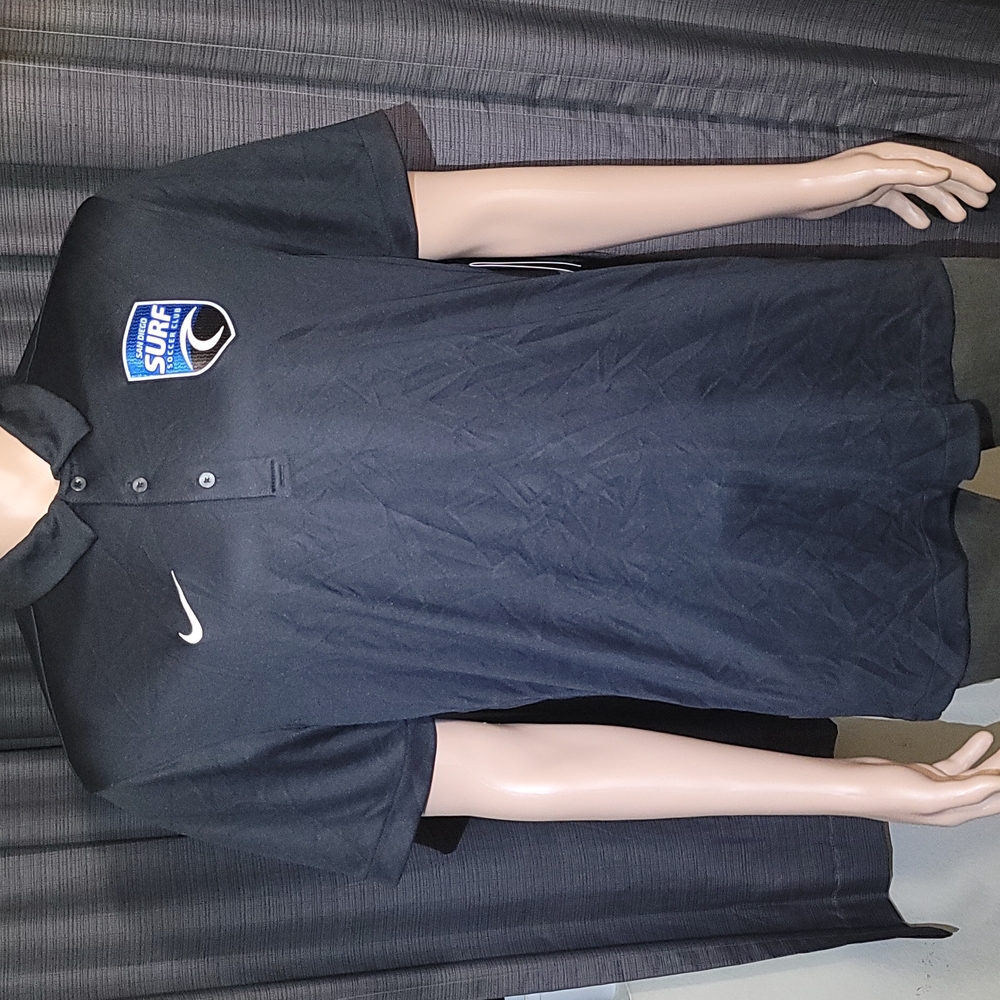 Nike Men's San Diego Surf Soccer Jersey Dri-FIT Short Sleeve Polo Shirt